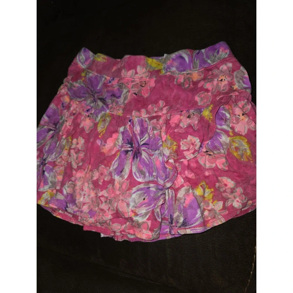 Justice back to school love one another outfit sweater top size 12  skort 10